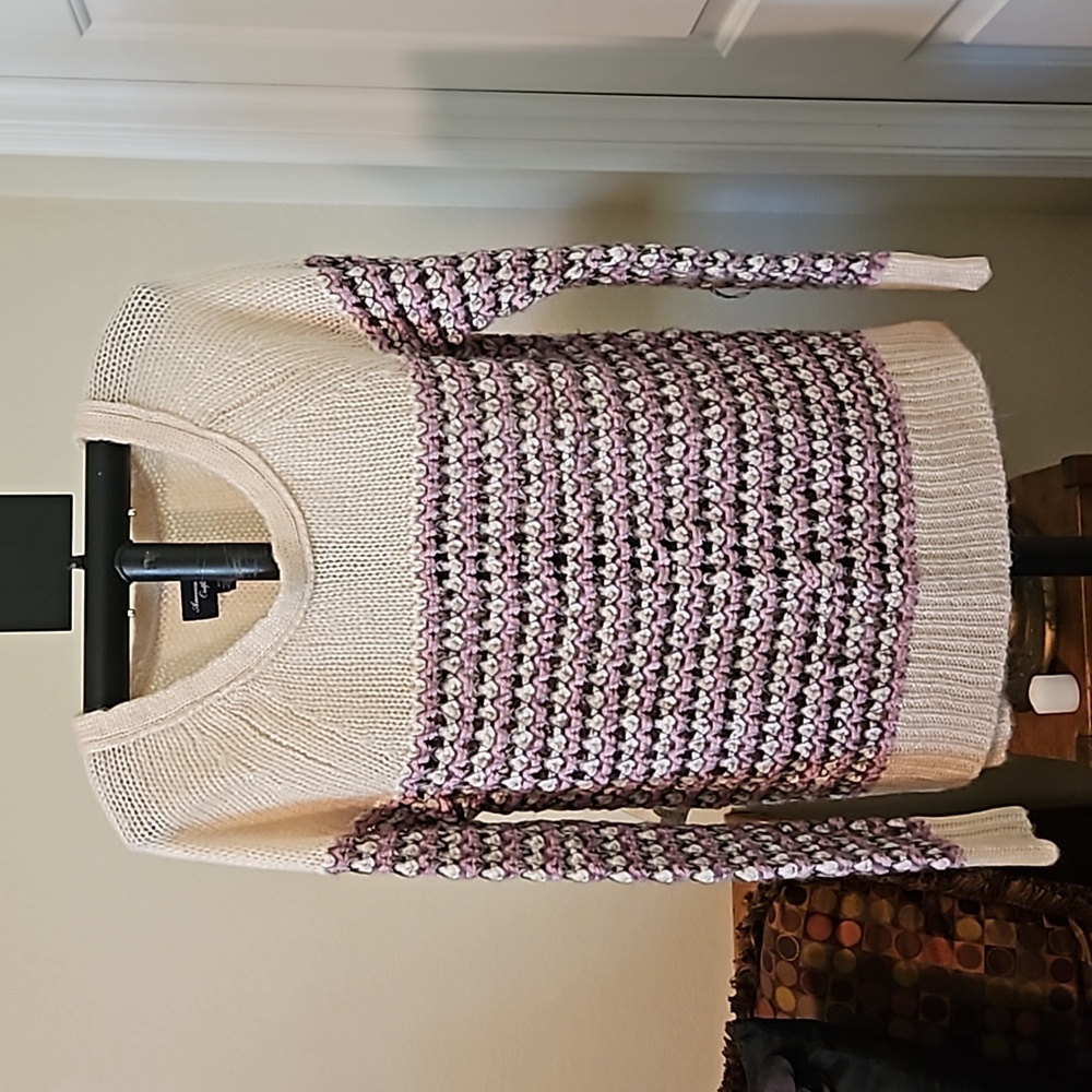 American Eagle Outfitter Open Weave Women's Sweater sz M